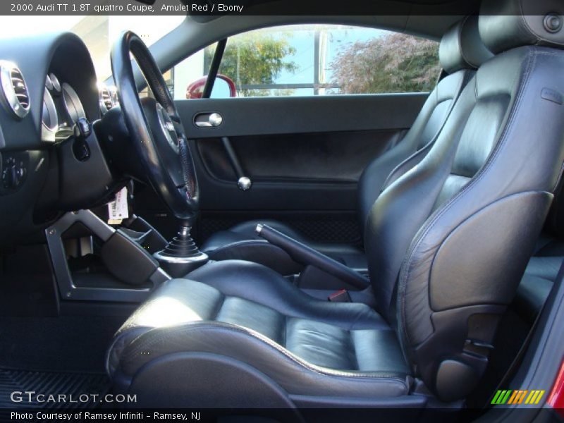  2000 TT 1.8T quattro Coupe Ebony Interior