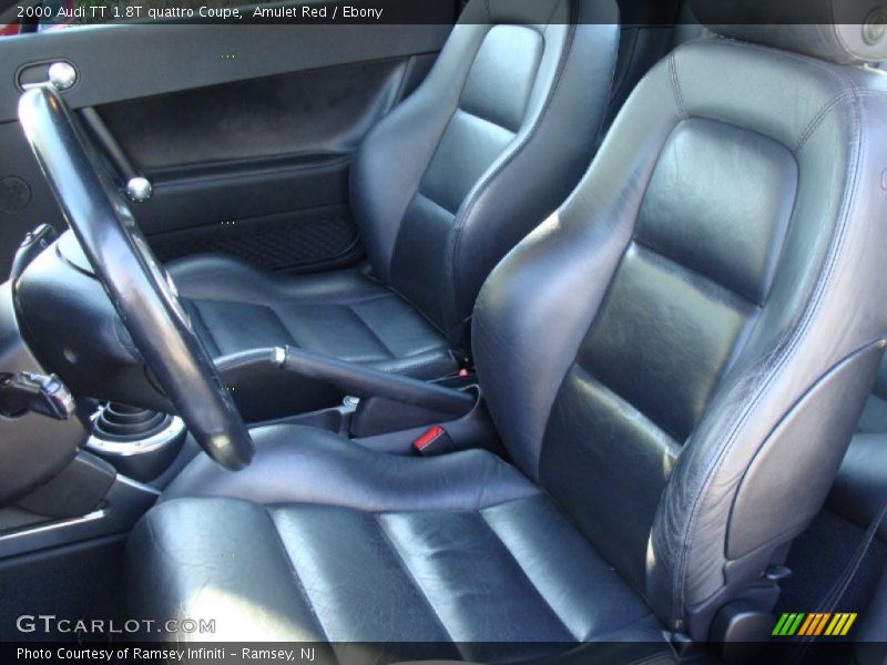  2000 TT 1.8T quattro Coupe Ebony Interior