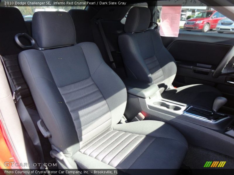Inferno Red Crystal Pearl / Dark Slate Gray 2010 Dodge Challenger SE