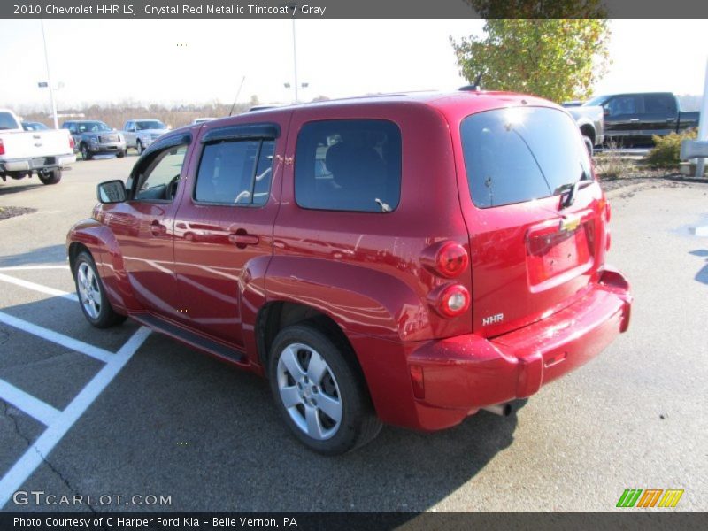 Crystal Red Metallic Tintcoat / Gray 2010 Chevrolet HHR LS