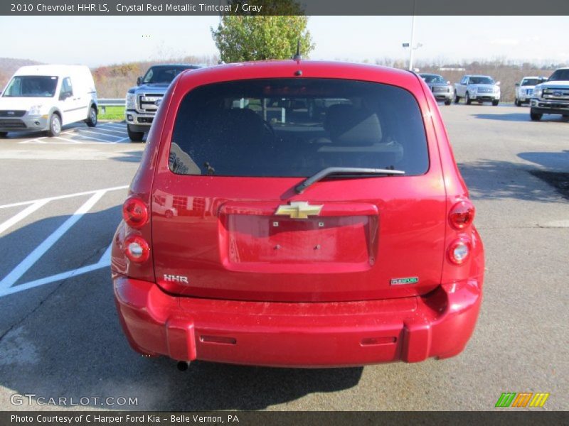 Crystal Red Metallic Tintcoat / Gray 2010 Chevrolet HHR LS