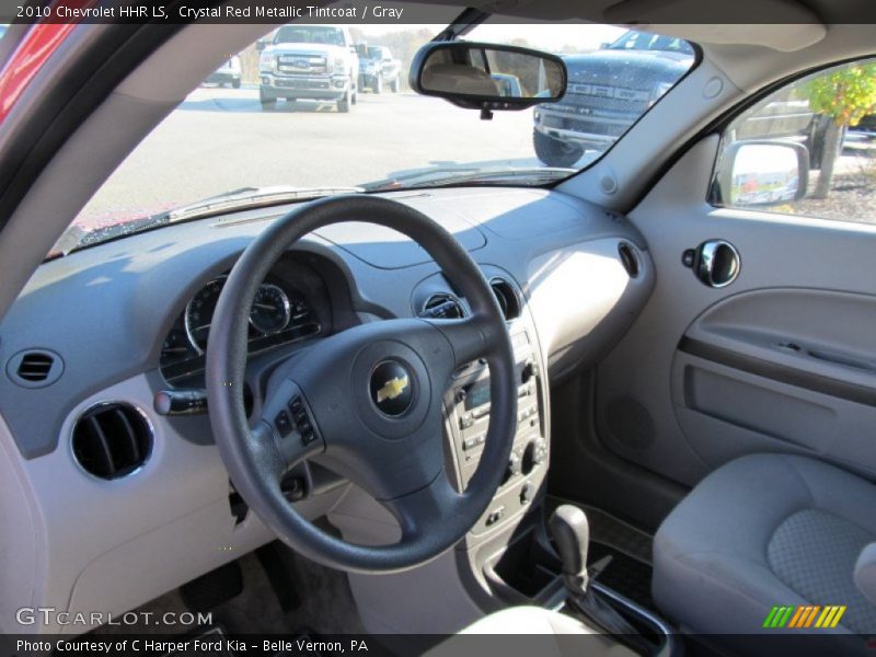 Crystal Red Metallic Tintcoat / Gray 2010 Chevrolet HHR LS