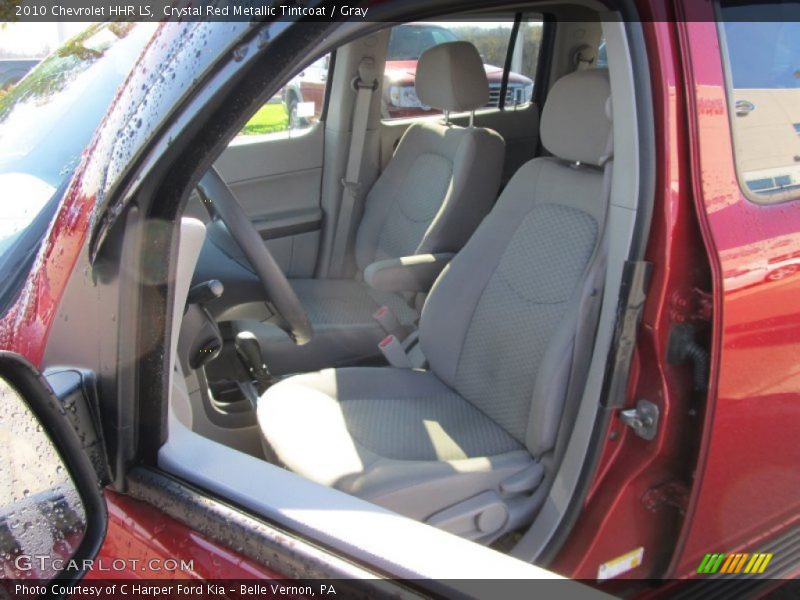 Crystal Red Metallic Tintcoat / Gray 2010 Chevrolet HHR LS