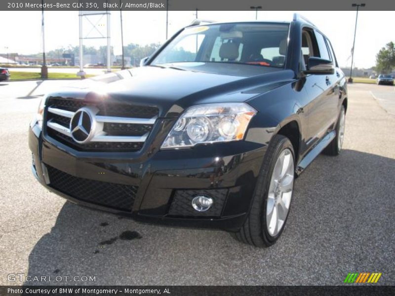Black / Almond/Black 2010 Mercedes-Benz GLK 350