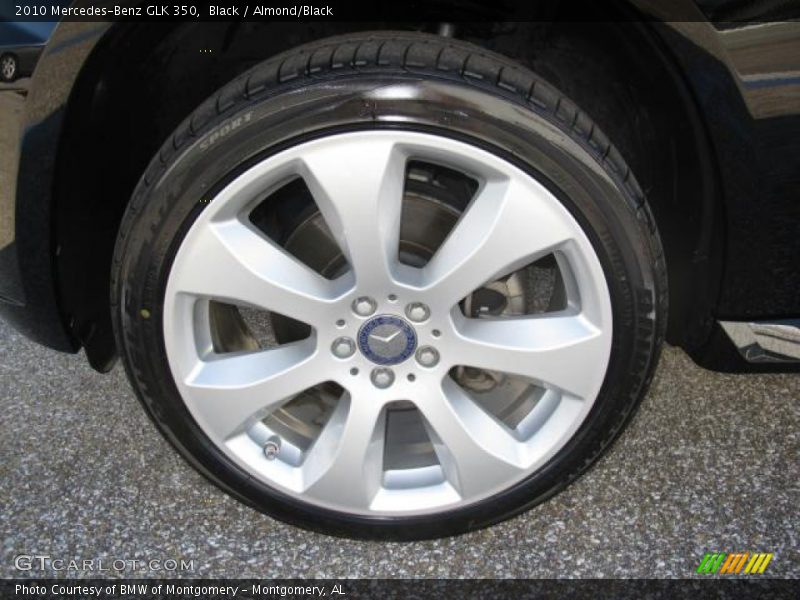 Black / Almond/Black 2010 Mercedes-Benz GLK 350