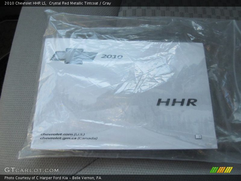 Crystal Red Metallic Tintcoat / Gray 2010 Chevrolet HHR LS