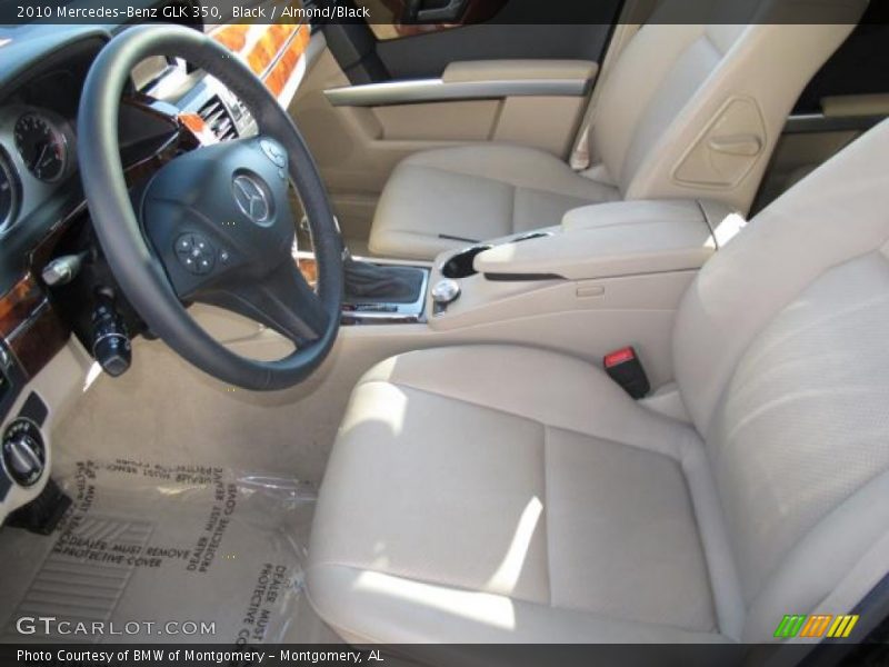Black / Almond/Black 2010 Mercedes-Benz GLK 350