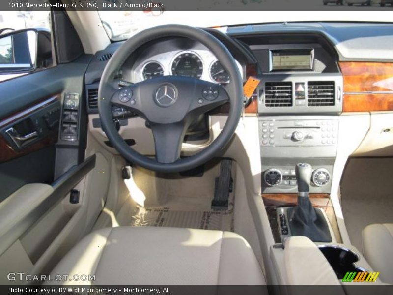 Black / Almond/Black 2010 Mercedes-Benz GLK 350