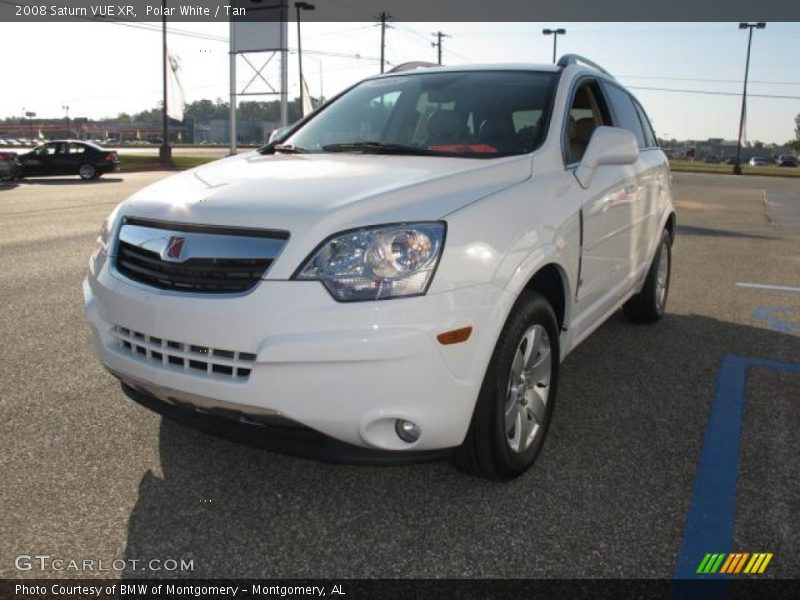 Polar White / Tan 2008 Saturn VUE XR