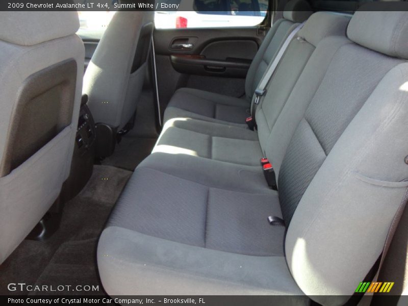 Summit White / Ebony 2009 Chevrolet Avalanche LT 4x4