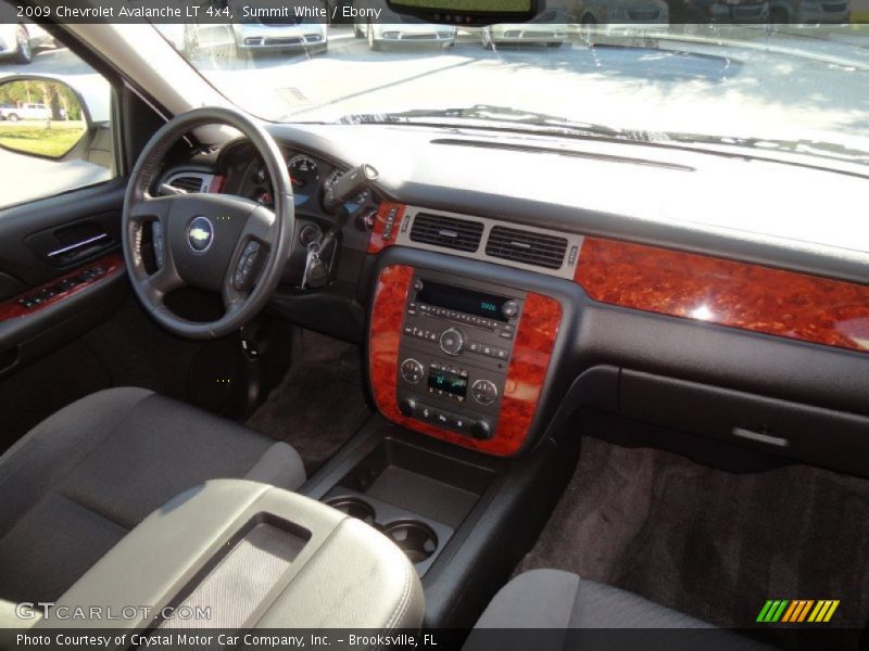 Summit White / Ebony 2009 Chevrolet Avalanche LT 4x4