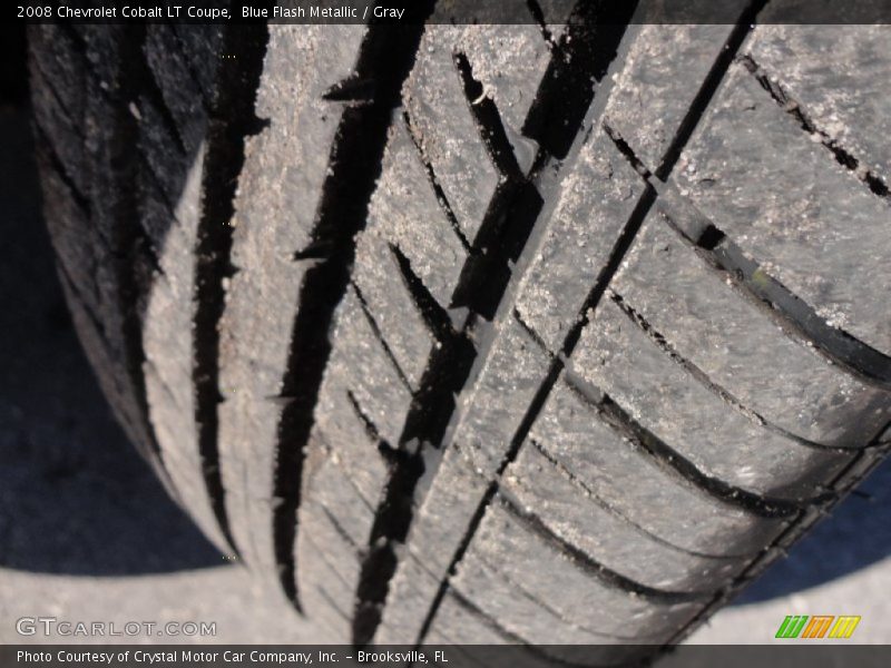 Blue Flash Metallic / Gray 2008 Chevrolet Cobalt LT Coupe