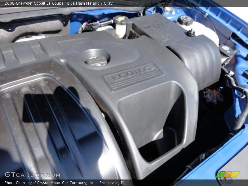Blue Flash Metallic / Gray 2008 Chevrolet Cobalt LT Coupe