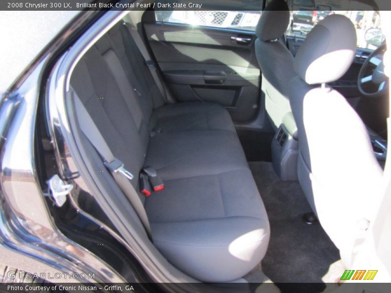 Brilliant Black Crystal Pearl / Dark Slate Gray 2008 Chrysler 300 LX