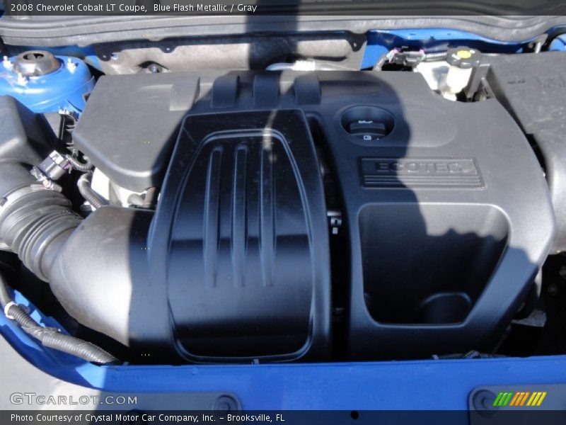 Blue Flash Metallic / Gray 2008 Chevrolet Cobalt LT Coupe
