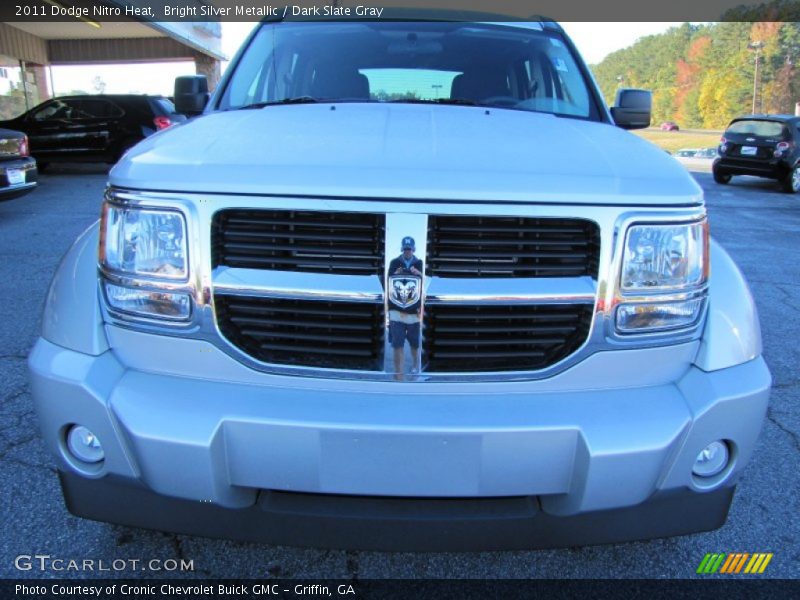 Bright Silver Metallic / Dark Slate Gray 2011 Dodge Nitro Heat