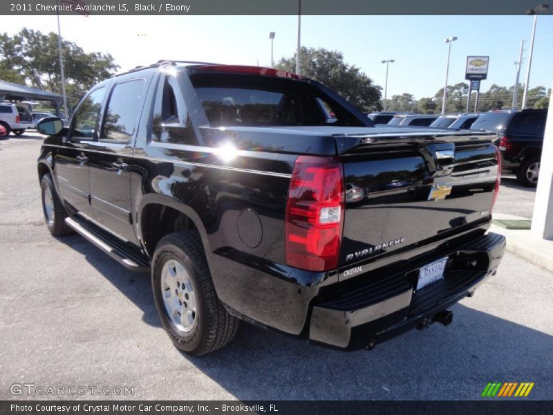 Black / Ebony 2011 Chevrolet Avalanche LS