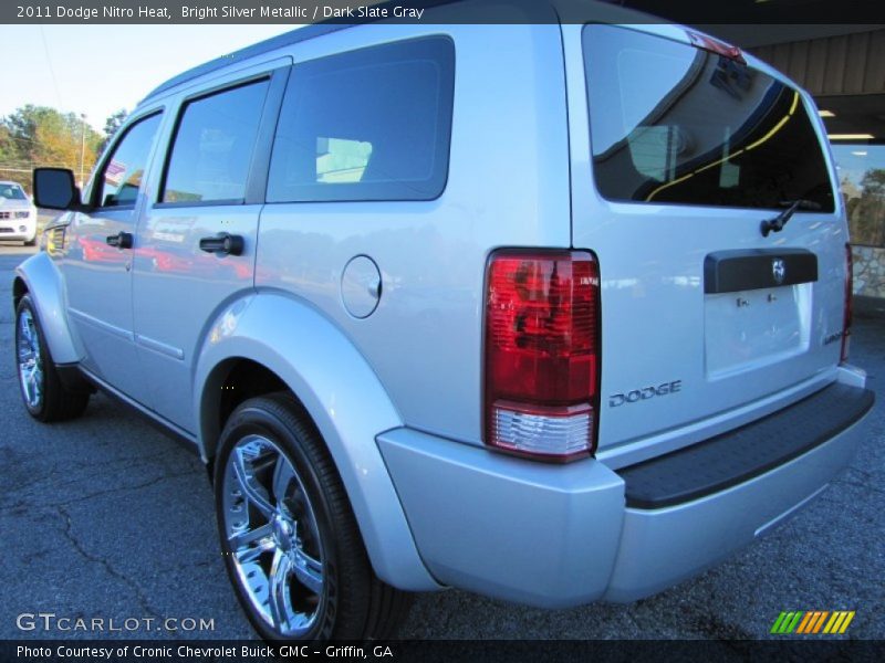 Bright Silver Metallic / Dark Slate Gray 2011 Dodge Nitro Heat