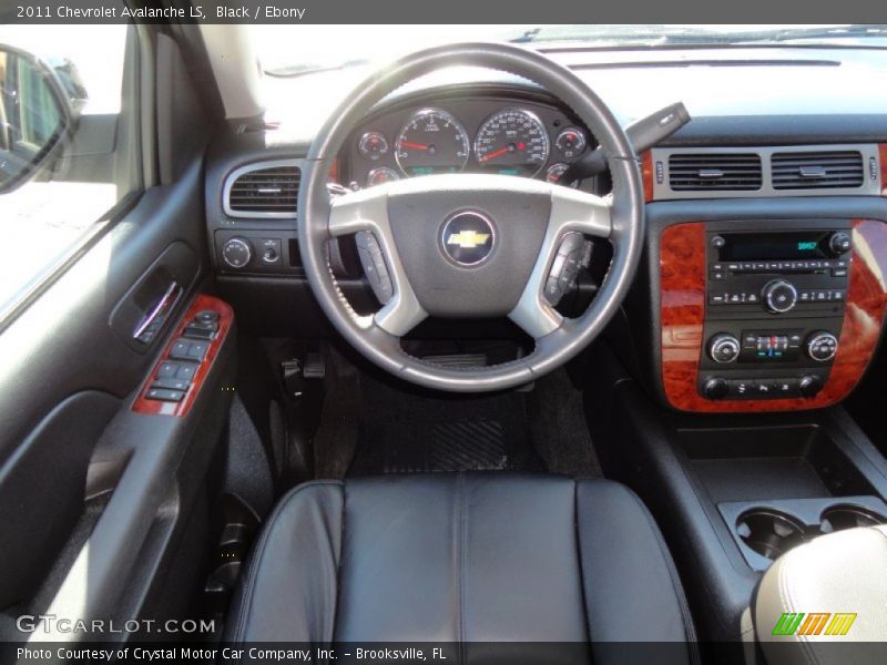 Black / Ebony 2011 Chevrolet Avalanche LS