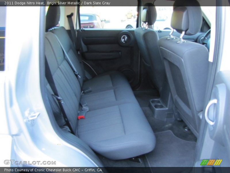 Bright Silver Metallic / Dark Slate Gray 2011 Dodge Nitro Heat