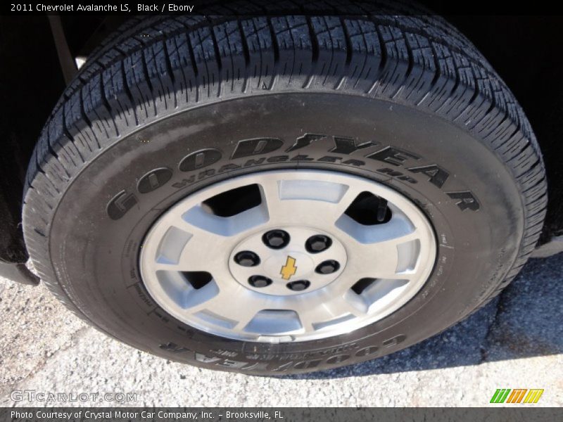 Black / Ebony 2011 Chevrolet Avalanche LS