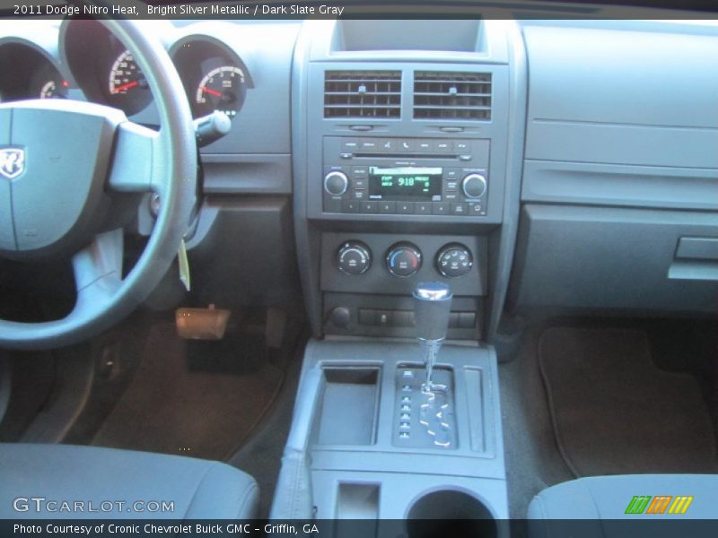 Bright Silver Metallic / Dark Slate Gray 2011 Dodge Nitro Heat
