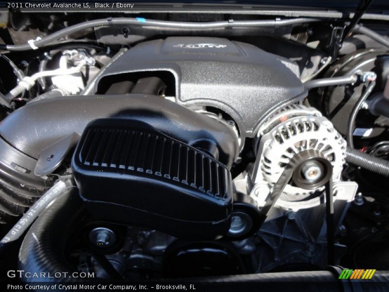 Black / Ebony 2011 Chevrolet Avalanche LS