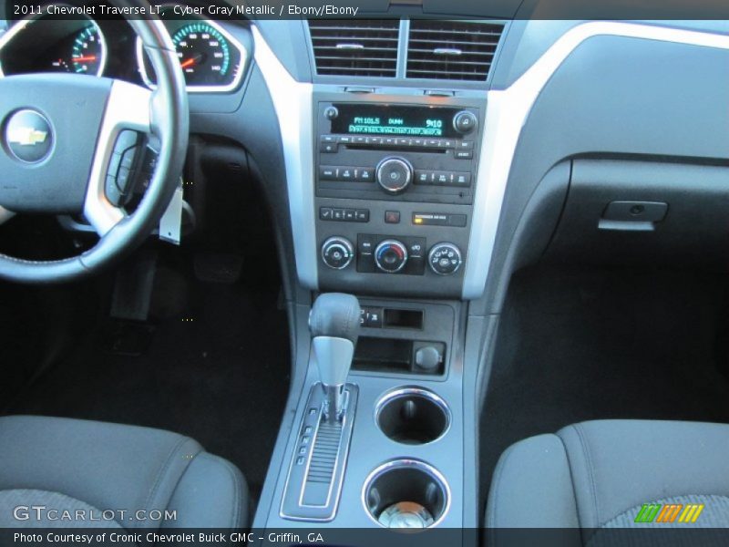 Cyber Gray Metallic / Ebony/Ebony 2011 Chevrolet Traverse LT