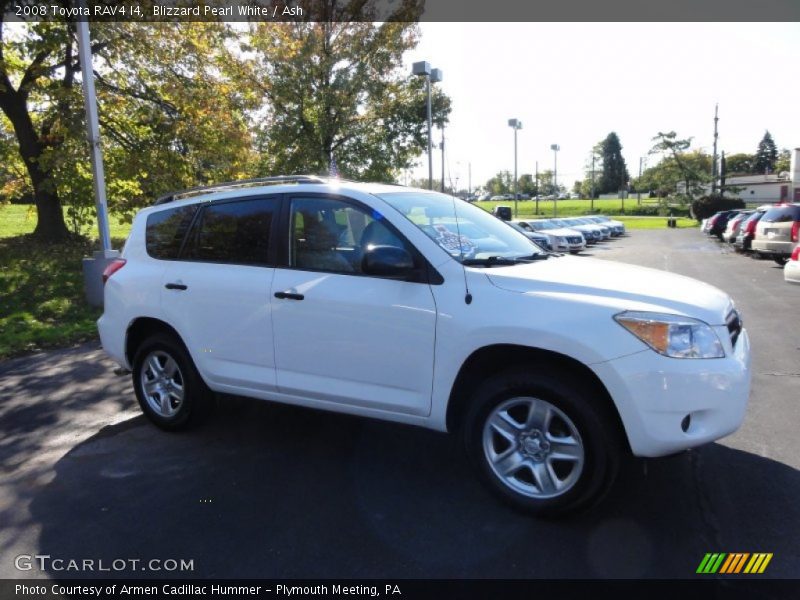 Blizzard Pearl White / Ash 2008 Toyota RAV4 I4