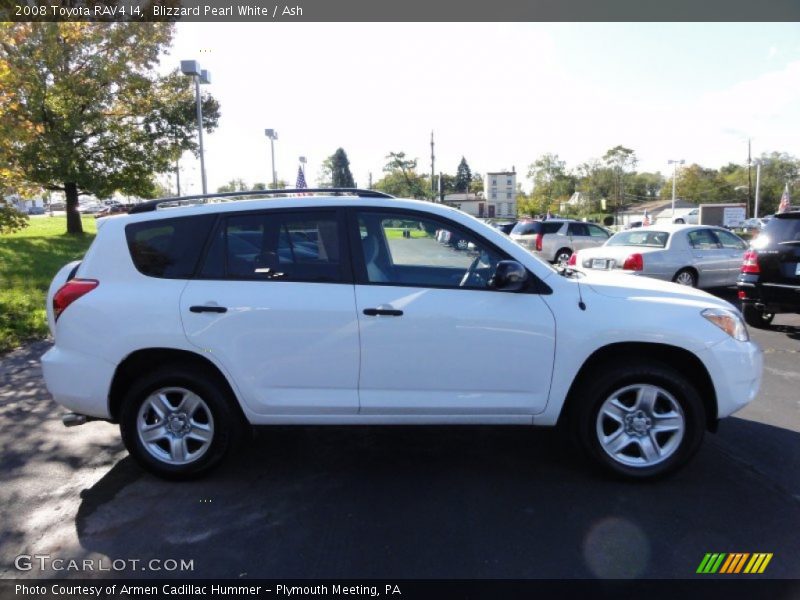 Blizzard Pearl White / Ash 2008 Toyota RAV4 I4