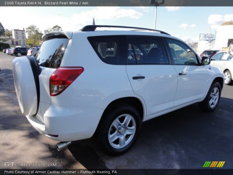 Blizzard Pearl White / Ash 2008 Toyota RAV4 I4