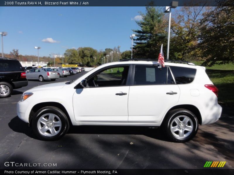 Blizzard Pearl White / Ash 2008 Toyota RAV4 I4