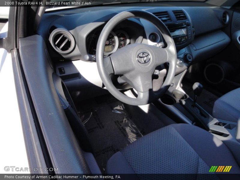 Blizzard Pearl White / Ash 2008 Toyota RAV4 I4