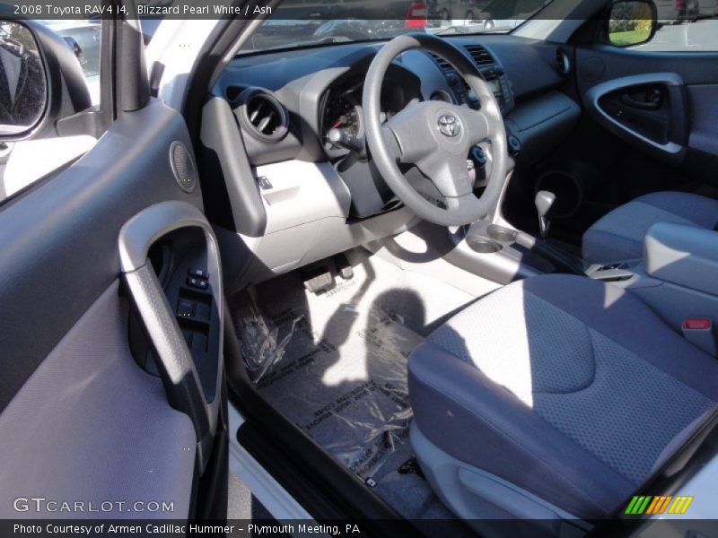 Blizzard Pearl White / Ash 2008 Toyota RAV4 I4