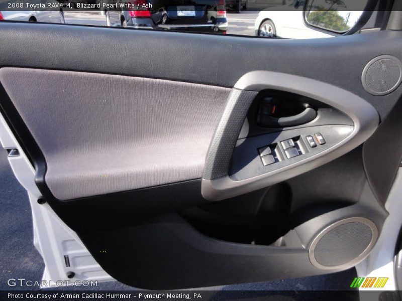 Blizzard Pearl White / Ash 2008 Toyota RAV4 I4