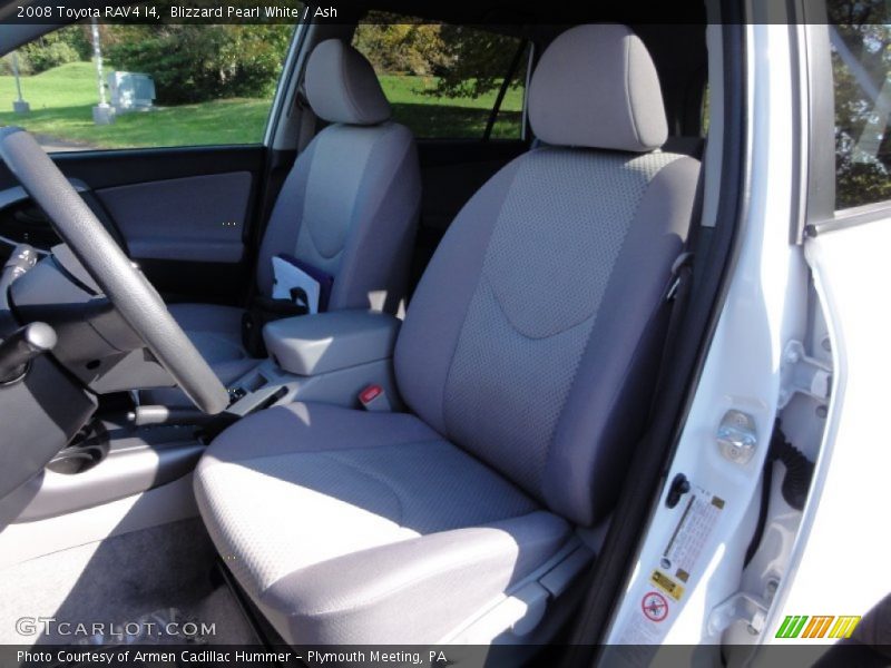 Blizzard Pearl White / Ash 2008 Toyota RAV4 I4