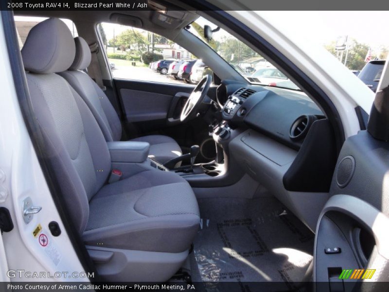 Blizzard Pearl White / Ash 2008 Toyota RAV4 I4