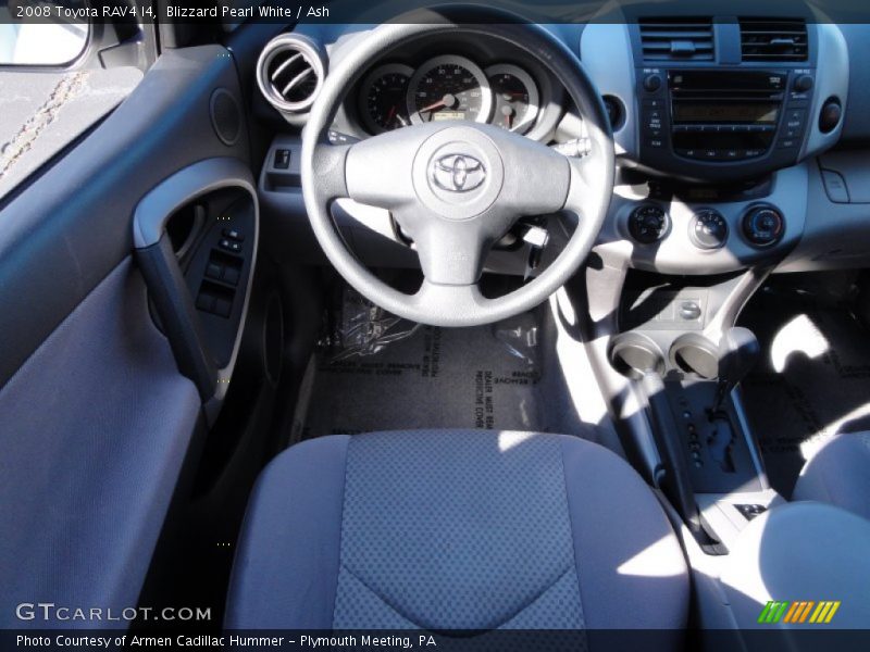 Blizzard Pearl White / Ash 2008 Toyota RAV4 I4
