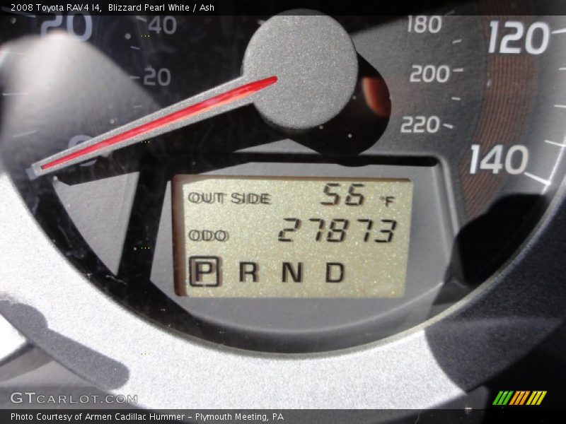 Blizzard Pearl White / Ash 2008 Toyota RAV4 I4