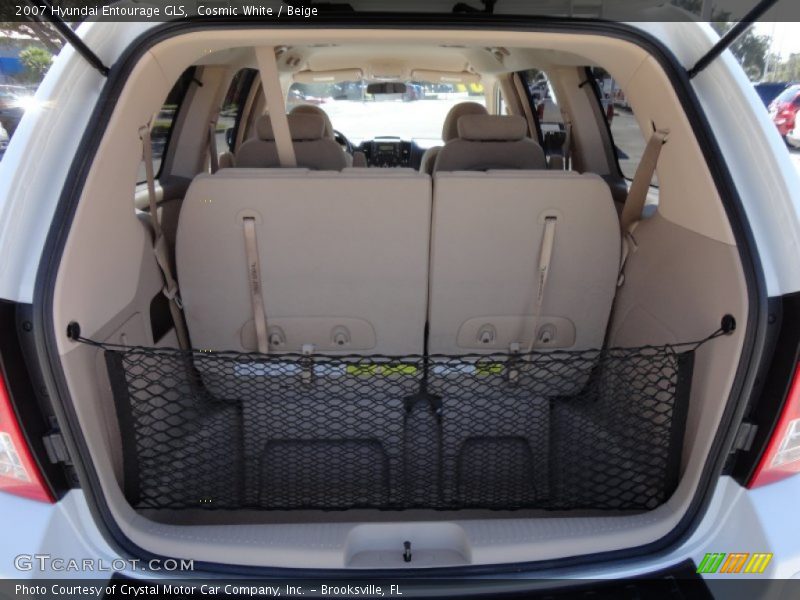 Cosmic White / Beige 2007 Hyundai Entourage GLS