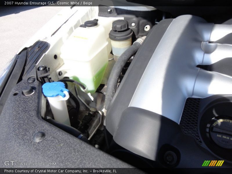 Cosmic White / Beige 2007 Hyundai Entourage GLS