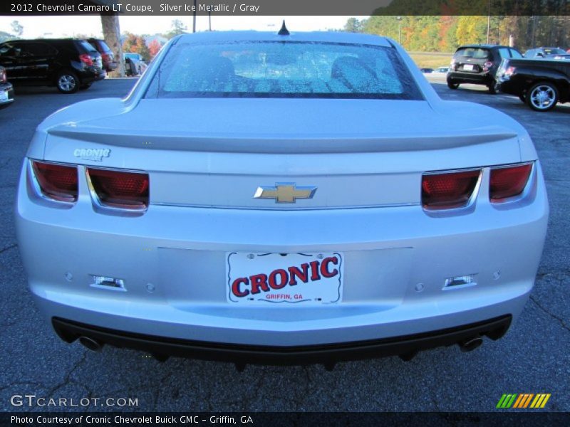 Silver Ice Metallic / Gray 2012 Chevrolet Camaro LT Coupe