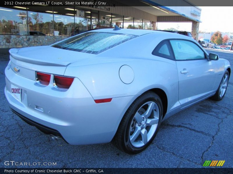 Silver Ice Metallic / Gray 2012 Chevrolet Camaro LT Coupe