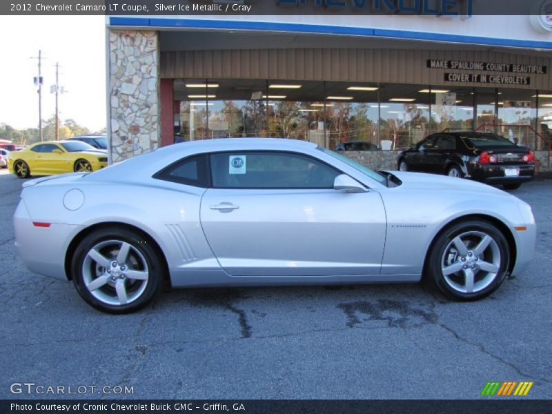 Silver Ice Metallic / Gray 2012 Chevrolet Camaro LT Coupe
