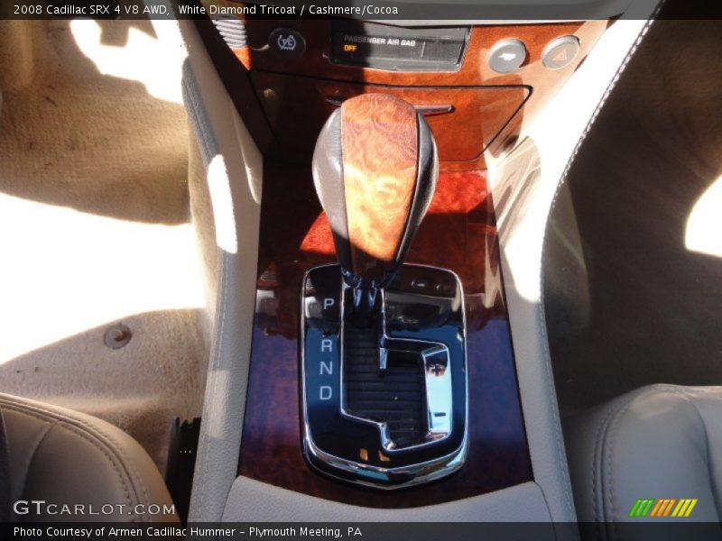  2008 SRX 4 V8 AWD 6 Speed Automatic Shifter