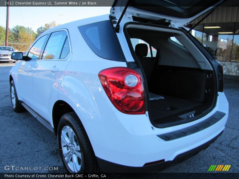 Summit White / Jet Black 2012 Chevrolet Equinox LS