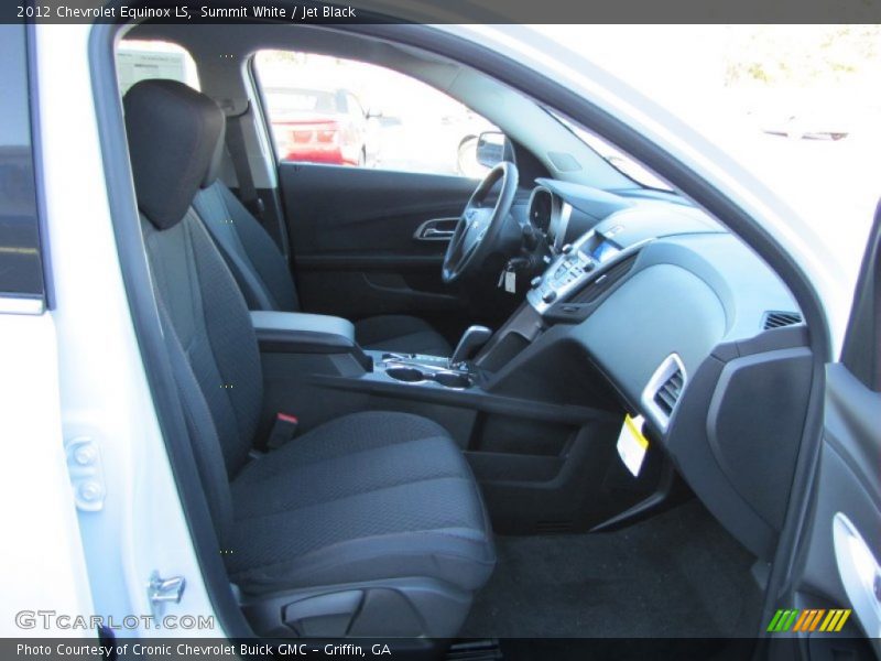 Summit White / Jet Black 2012 Chevrolet Equinox LS