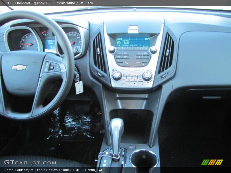 Summit White / Jet Black 2012 Chevrolet Equinox LS
