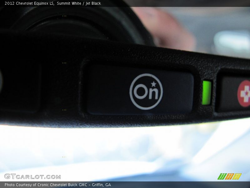 Summit White / Jet Black 2012 Chevrolet Equinox LS