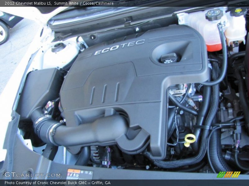 Summit White / Cocoa/Cashmere 2012 Chevrolet Malibu LS